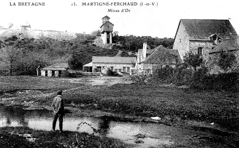Mines de Martign-Ferchaud (Bretagne).