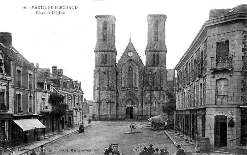 Eglise de Martign-Ferchaud (Bretagne).