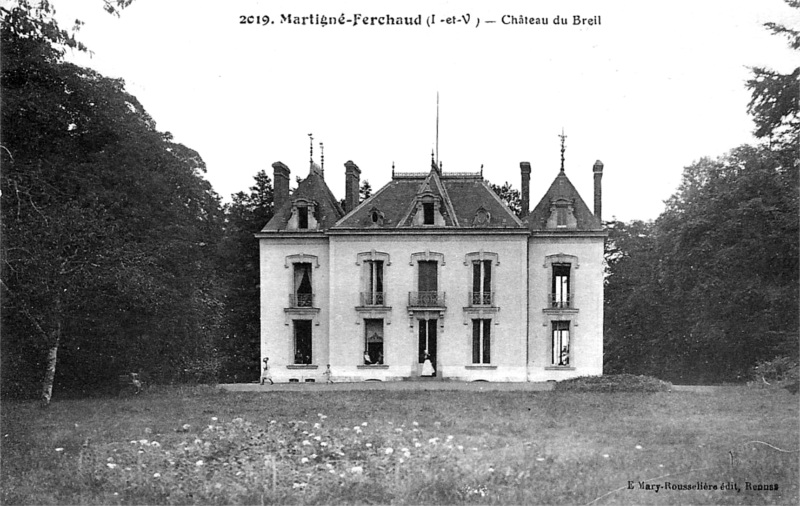 Chteau du Breil  Martign-Ferchaud (Bretagne).