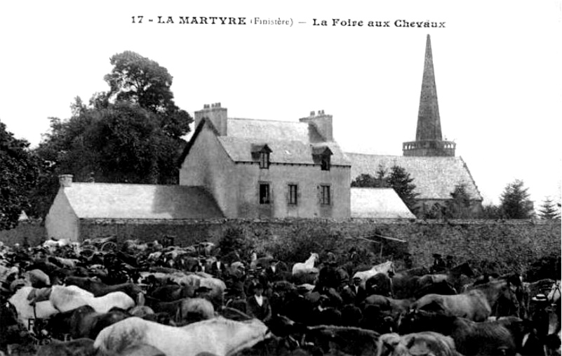Ville de La Martyre (Bretagne).