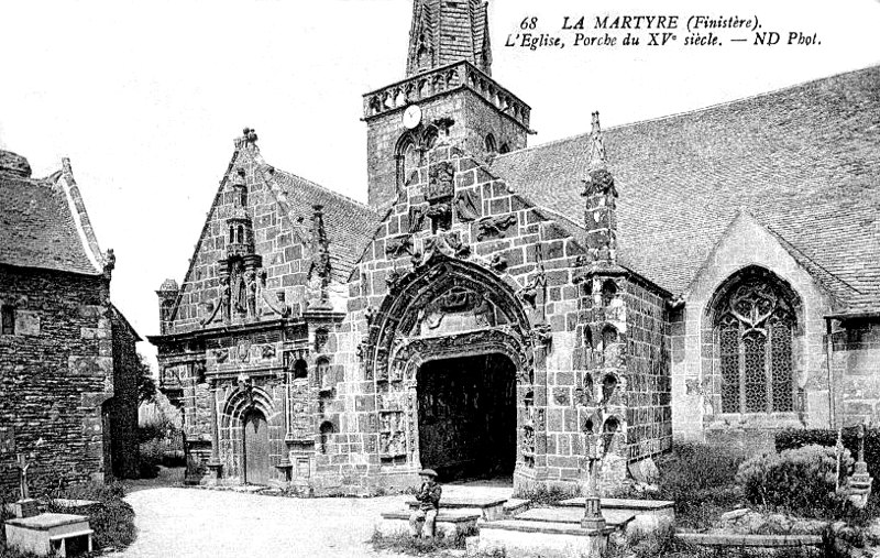 Eglise de La Martyre (Bretagne).
