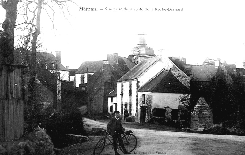 Ville de Marzan (Bretagne).