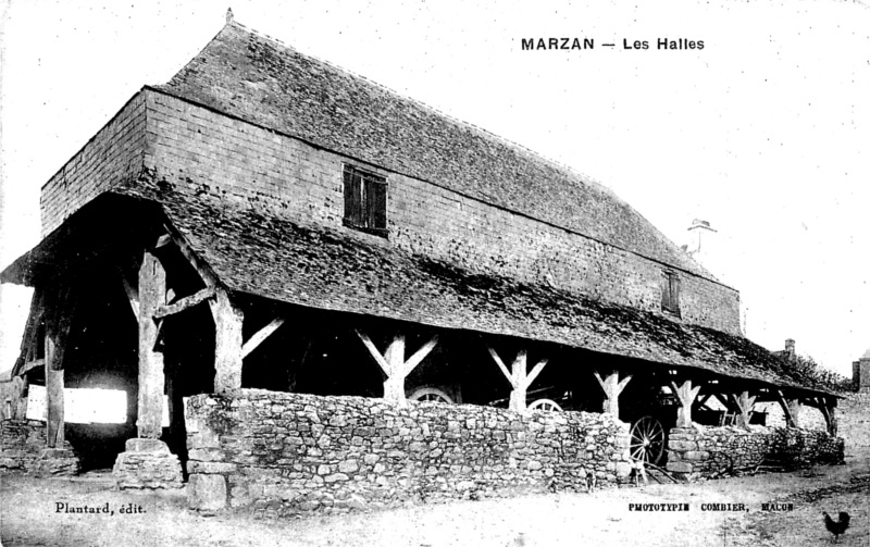 Halles de Marzan (Bretagne).