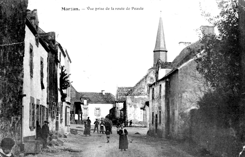 Ville de Marzan (Bretagne).