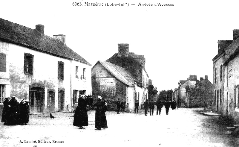 Ville de Massrac (anciennement en Bretagne).