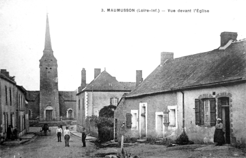 Ville de Maumusson (anciennement en Bretagne).
