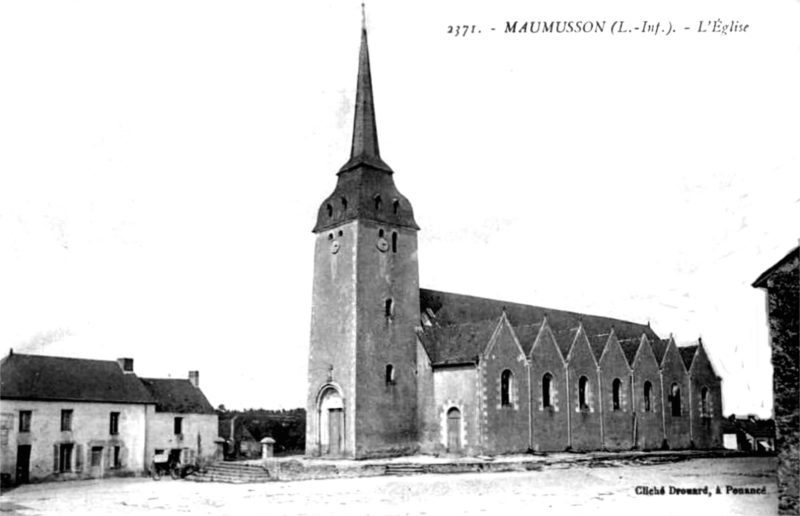 Eglise de Maumusson (anciennement en Bretagne).