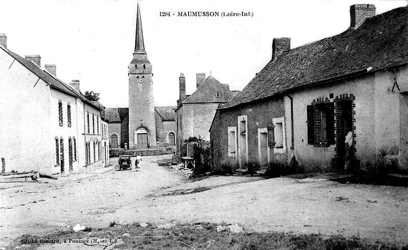 Ville de Maumusson (anciennement en Bretagne).