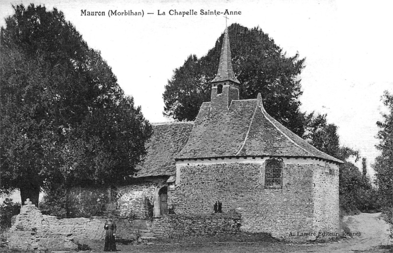 Chapelle Sainte-Anne  Mauron (Bretagne).