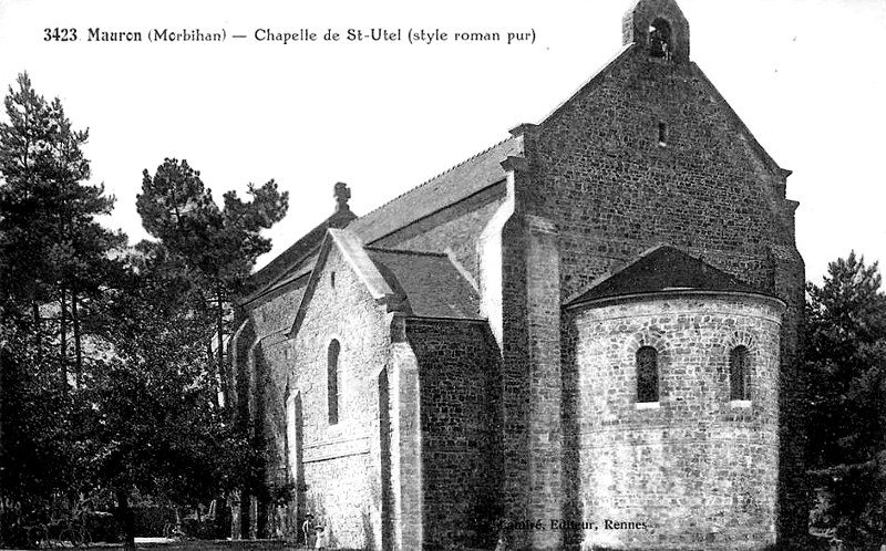 Chapelle Saint-Utel  Mauron (Bretagne).