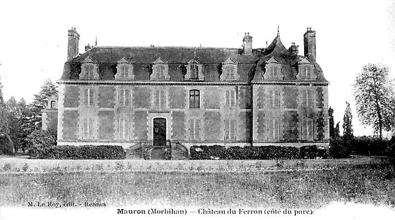 Chteau du Ferron  Mauron (Bretagne).