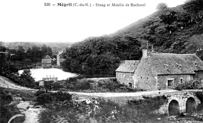 Etang et Moulin de Mgrit (Bretagne).