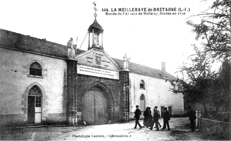 Abbaye de Melleray  Meilleraye-de-Bretagne (anciennement en Bretagne).