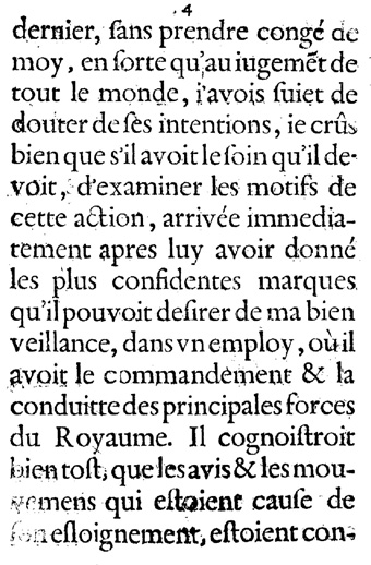 lettre au Marchal duc de La Meilleraye (Charles de La Porte)
