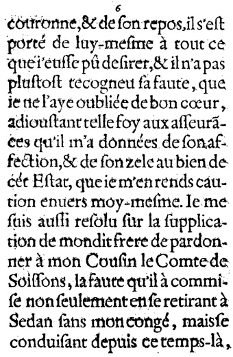 lettre au Marchal duc de La Meilleraye (Charles de La Porte)