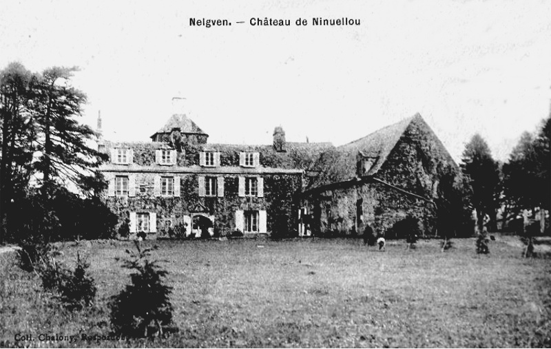 Chteau Minuello de Melgven (Bretagne).