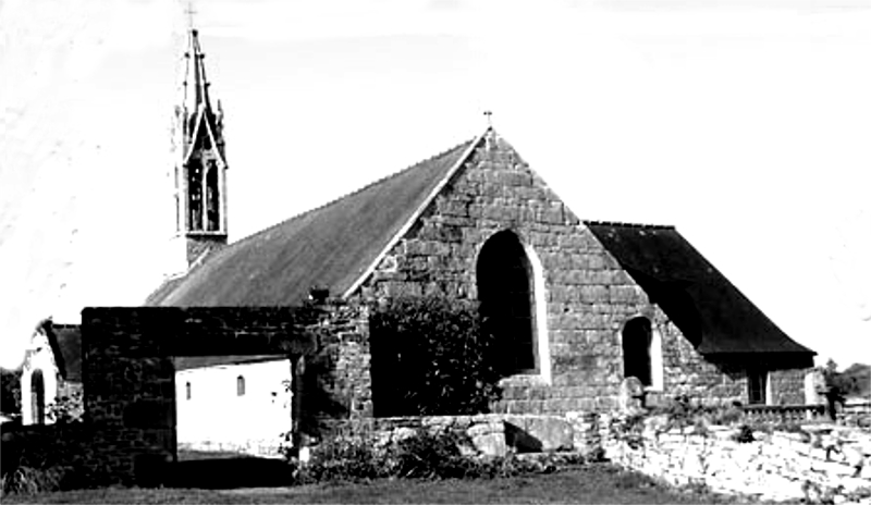 Chapelle Saint-Grgoire  Melgven (Bretagne).