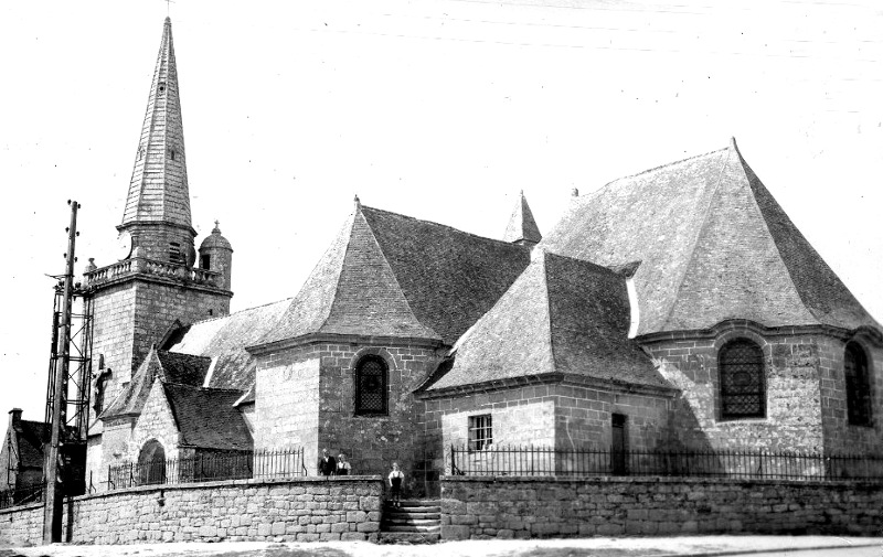 Eglise de Melrand (Bretagne).