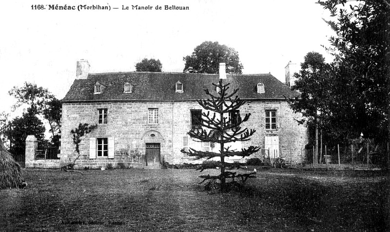 Chteau de Bellouan  Mnac (Bretagne).