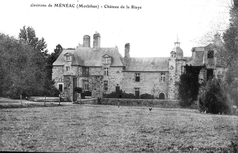 Chteau de la Riaye  Mnac (Bretagne).