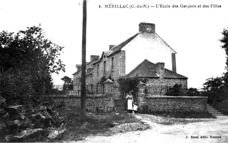 Ville de Mrillac (Bretagne).