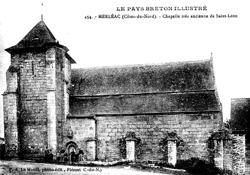 La chapelle Saint-Jacques de Saint-Lon en Merlac (Bretagne).
