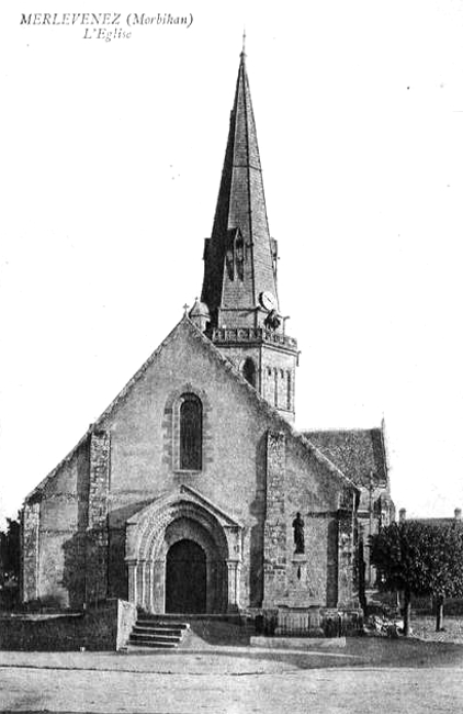 L'glise de Merlevenez (Bretagne).