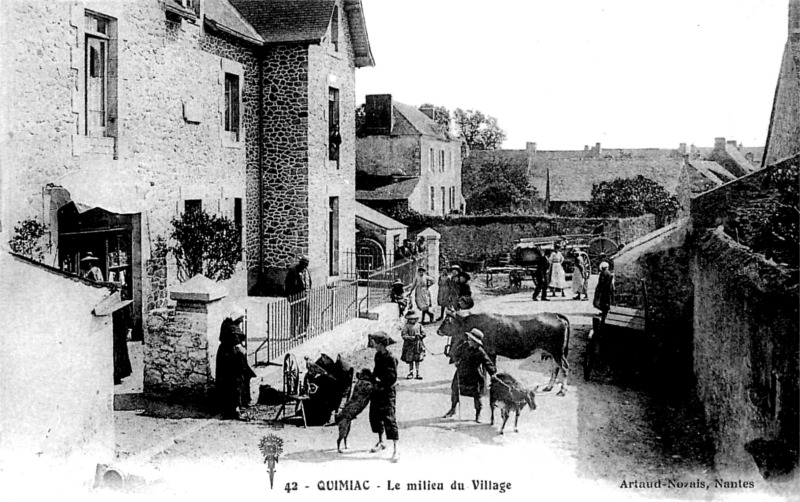 Village de Quimiac  Mesquer (anciennement en Bretagne)