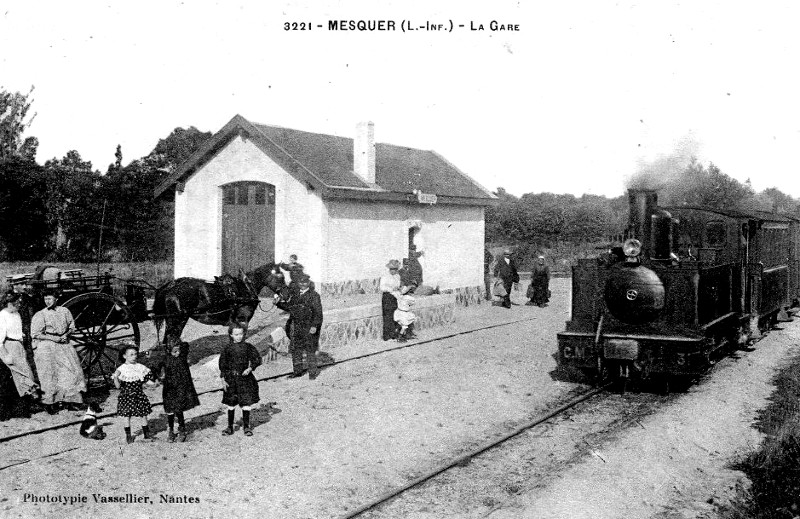 Gare de Mesquer (anciennement en Bretagne)