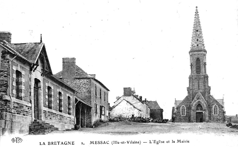 Eglise de Messac (Bretagne).