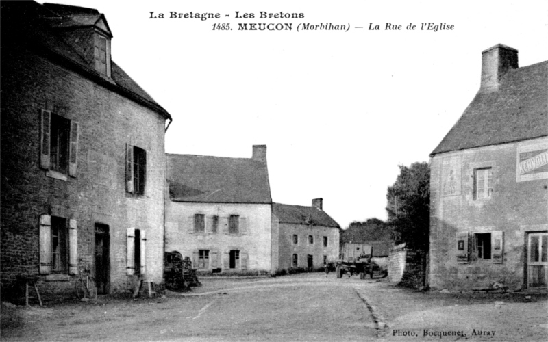 Ville de Meucon (Bretagne).