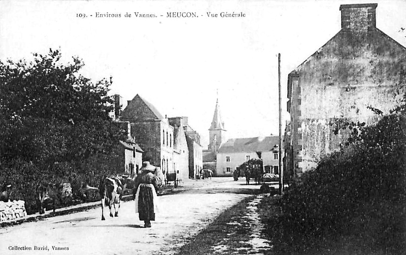 Ville de Meucon (Bretagne).