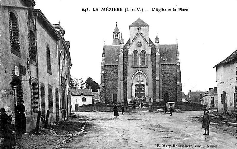 Eglise de La Mzire (Bretagne).