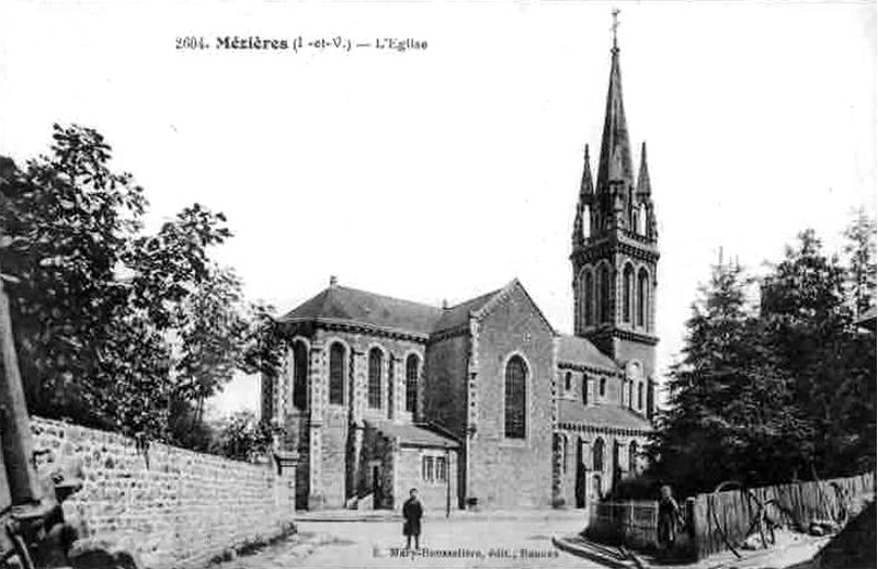 Eglise de Mzires-sur-Couesnon (Bretagne).