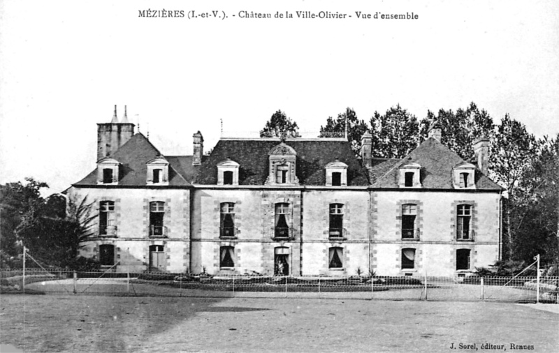 Chteau de Mzires-sur-Couesnon (Bretagne).