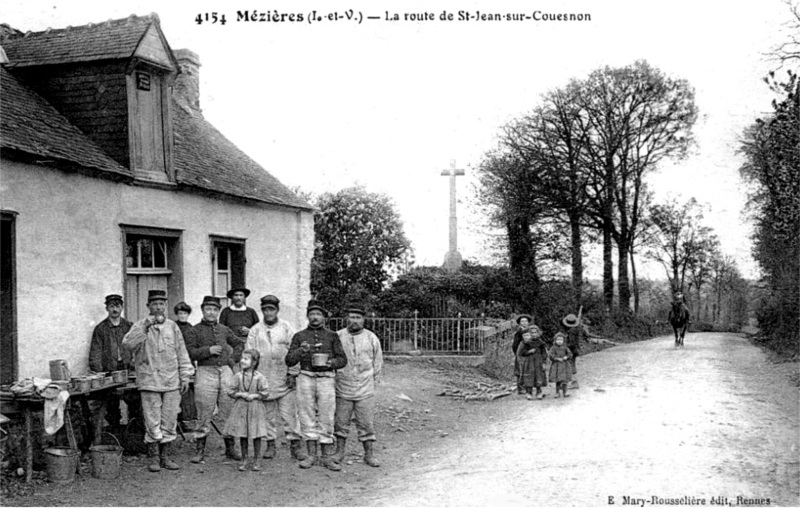 Ville de Mzires-sur-Couesnon (Bretagne).
