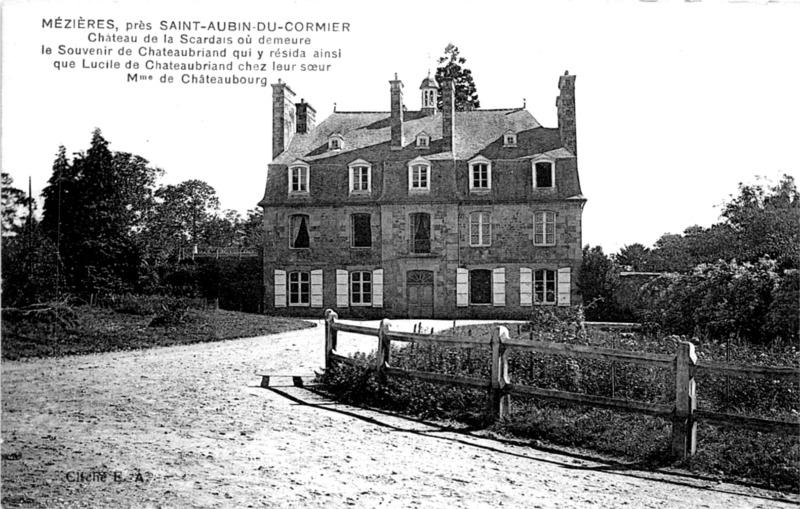 Chteau de Mzires-sur-Couesnon (Bretagne).