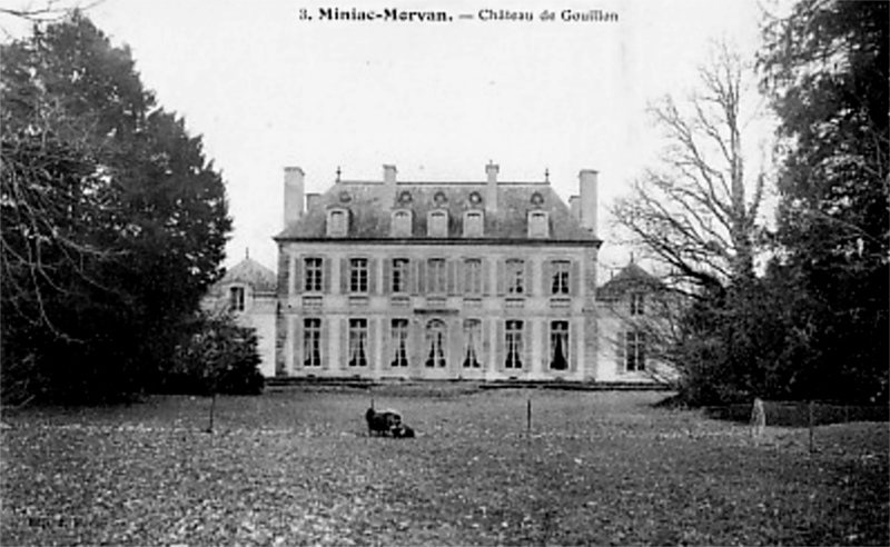 Chteau de Gouillon  Miniac-Morvan (Bretagne).