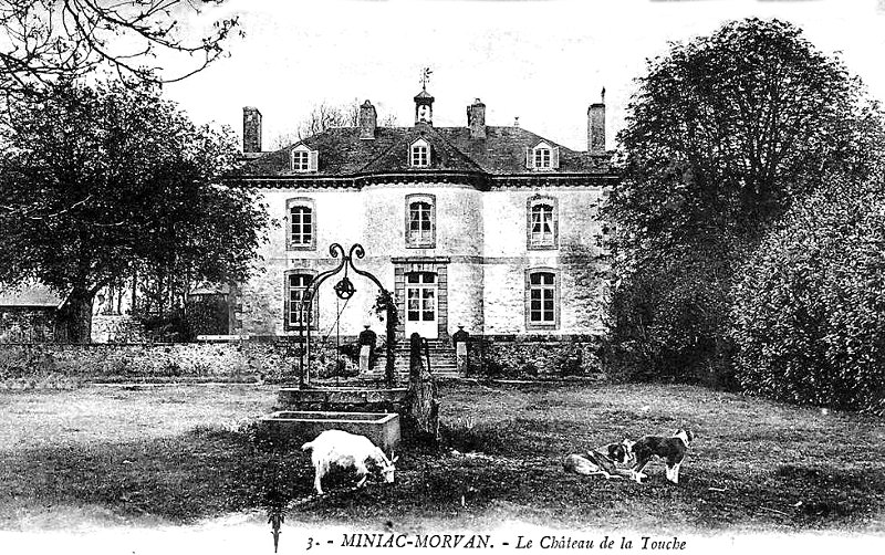 Chteau de la Touche  Miniac-Morvan (Bretagne).