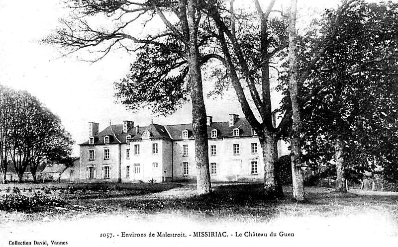 Chteau du Guen  Missiriac (Bretagne).