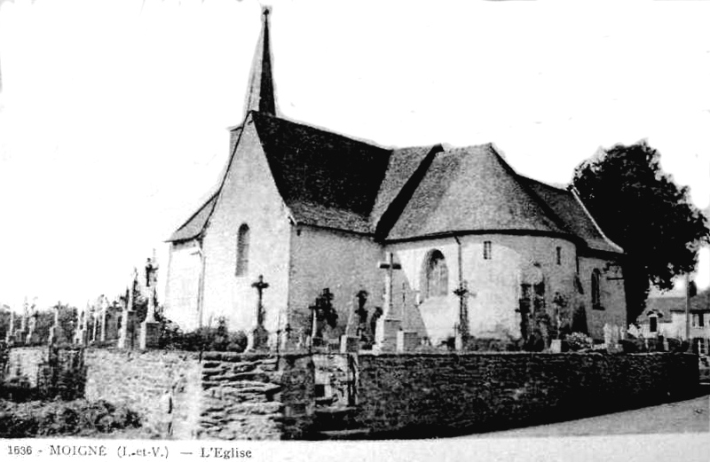 Eglise de Moign (Bretagne).