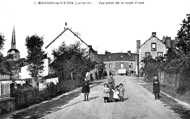 Ville de Moisdon-la-Rivire (anciennement en Bretagne).