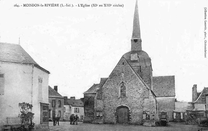 Eglise de Moisdon-la-Rivire (anciennement en Bretagne).