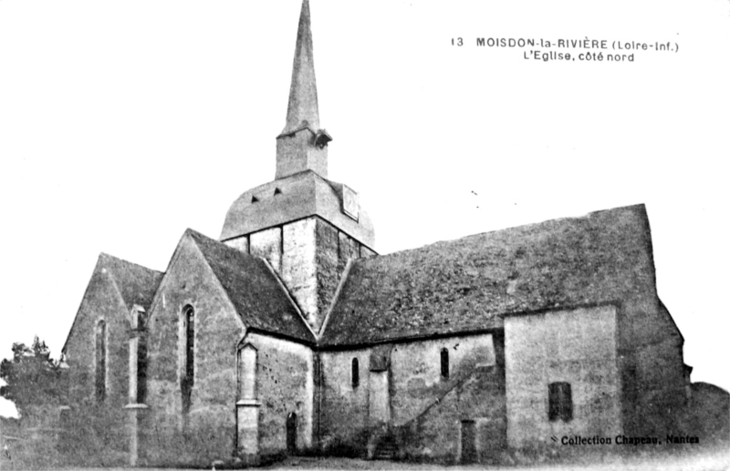 Eglise de Moisdon-la-Rivire (anciennement en Bretagne).