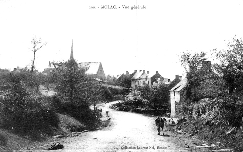 Ville de Molac (Bretagne).