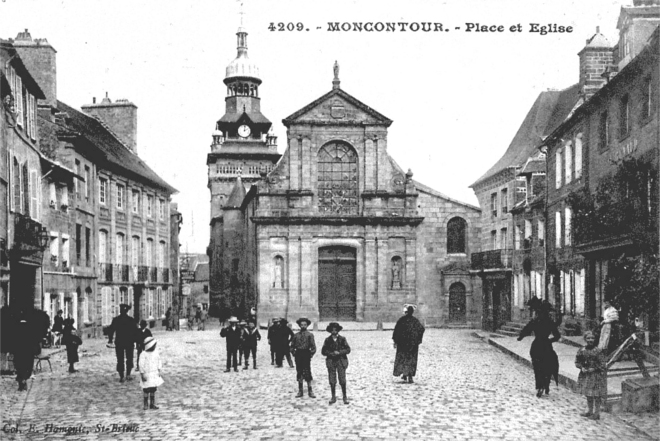 Eglise de Moncontour (Bretagne).