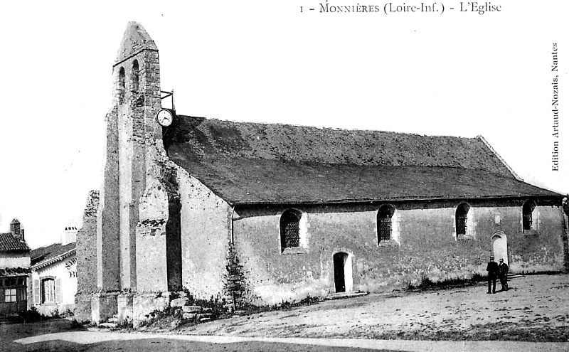 Eglise de Monnires (Bretagne).