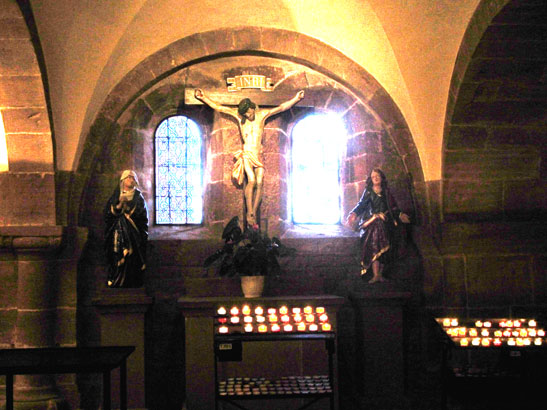 Mont-Sainte-Odile : chapelle de la Croix (Alsace)