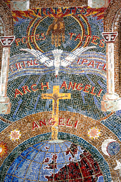 Mont-Sainte-Odile : chapelle des Anges (Alsace)
