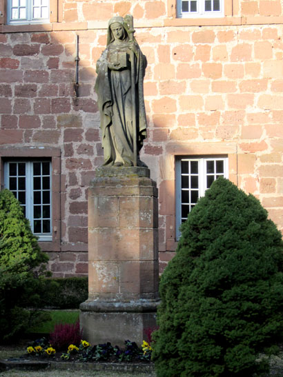 Mont-Sainte-Odile : sainte Odile (Alsace)